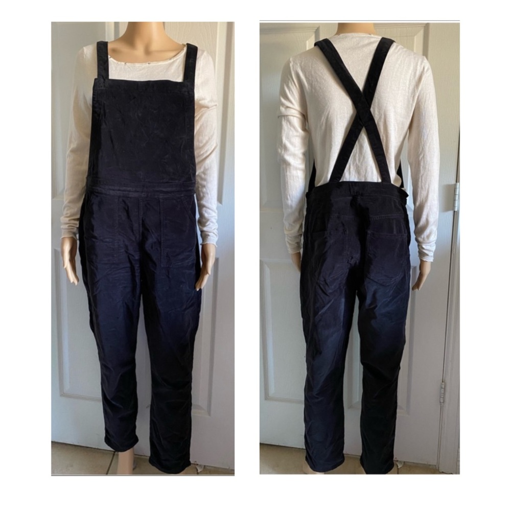 MADEWELL velvet overalls